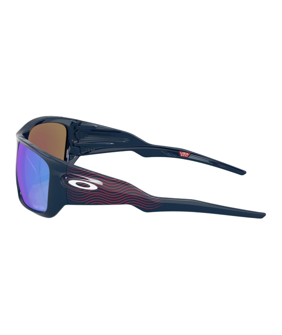 OAKLEY Синие пластиковые солнцезащитные очки, фото 3