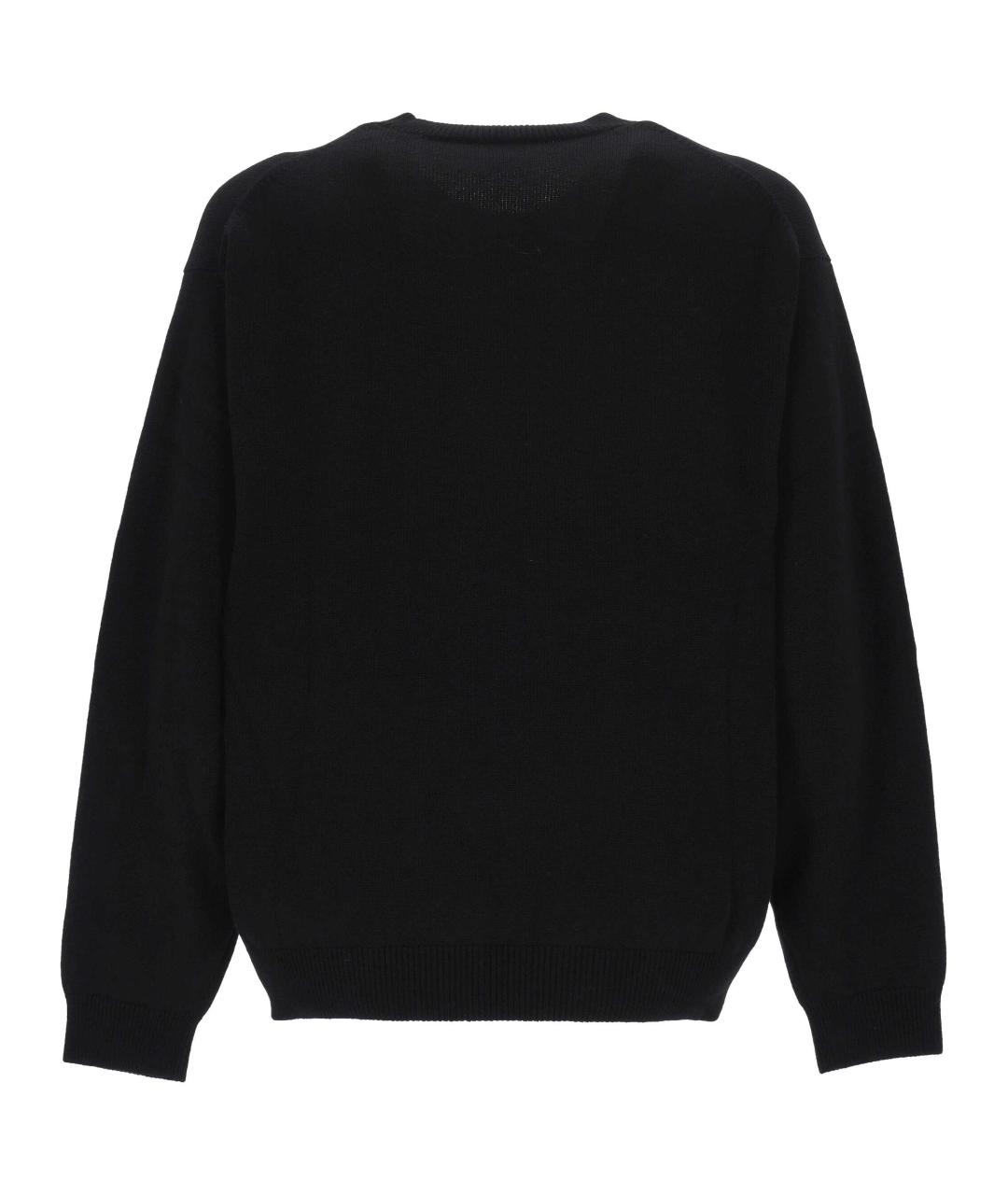 KENZO Черный шерстяной джемпер / свитер, фото 3