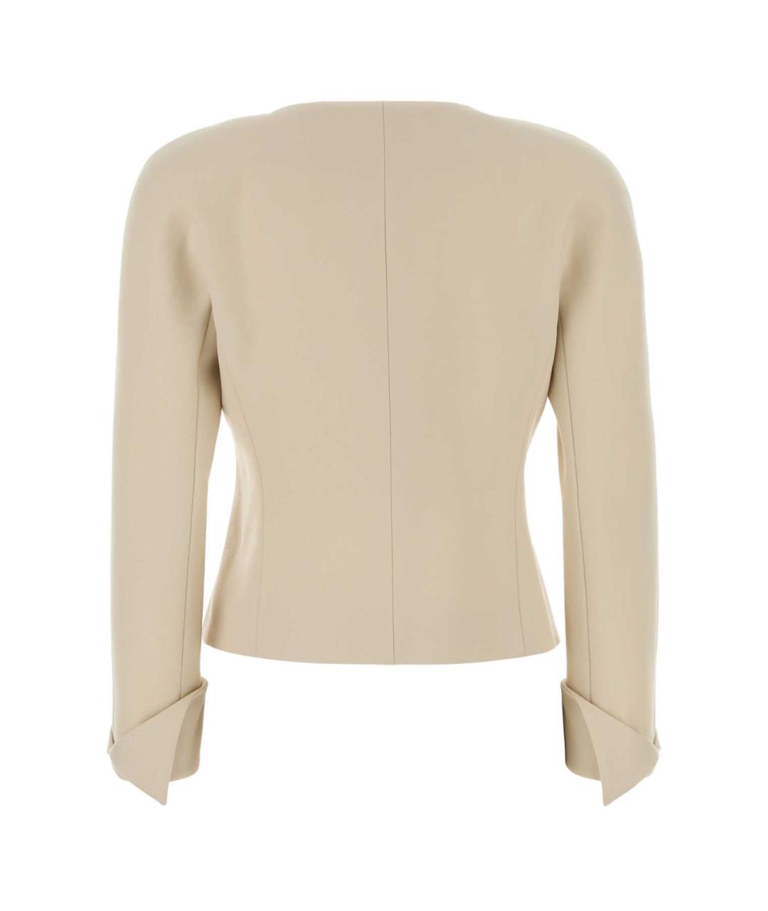 CHLOE Белый шерстяной жакет/пиджак, фото 2