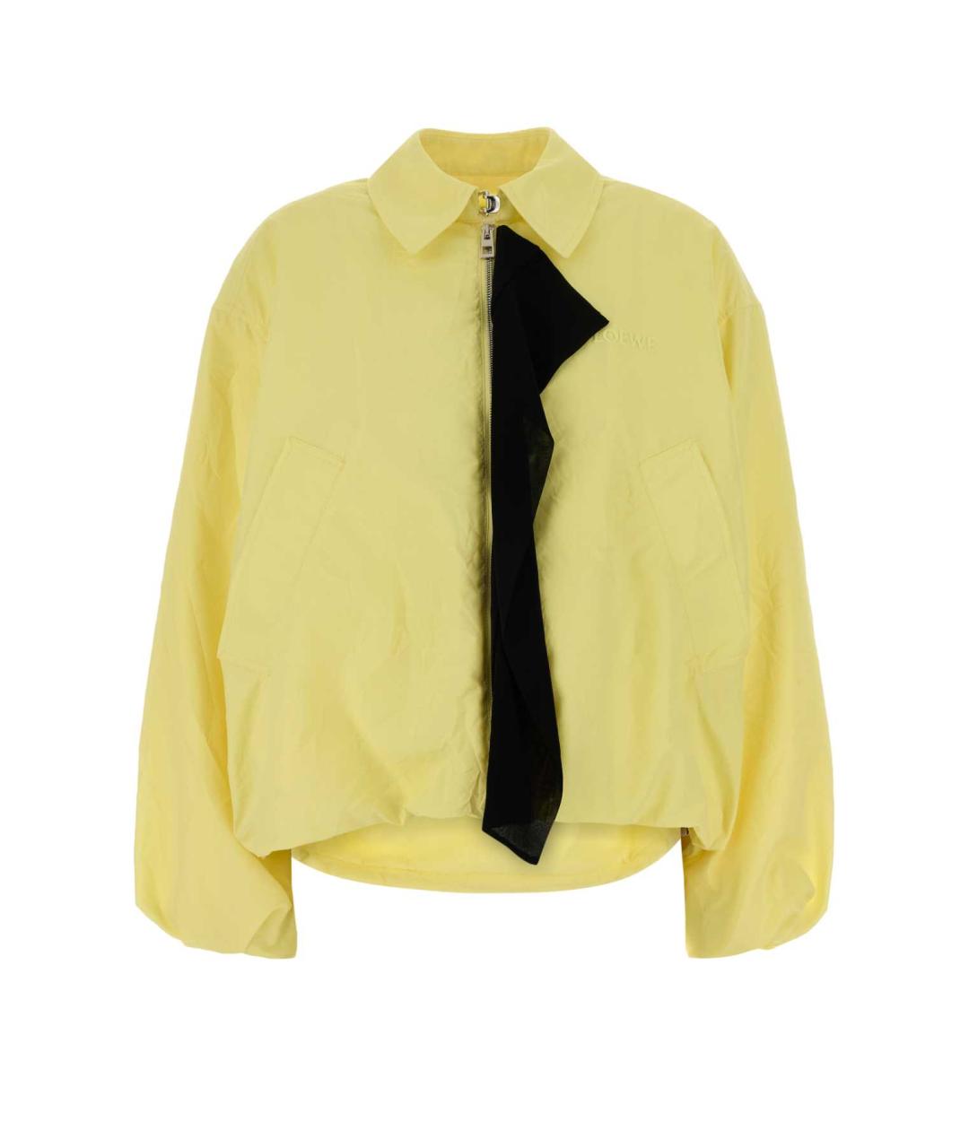 LOEWE Желтая полиэстеровая куртка, фото 1
