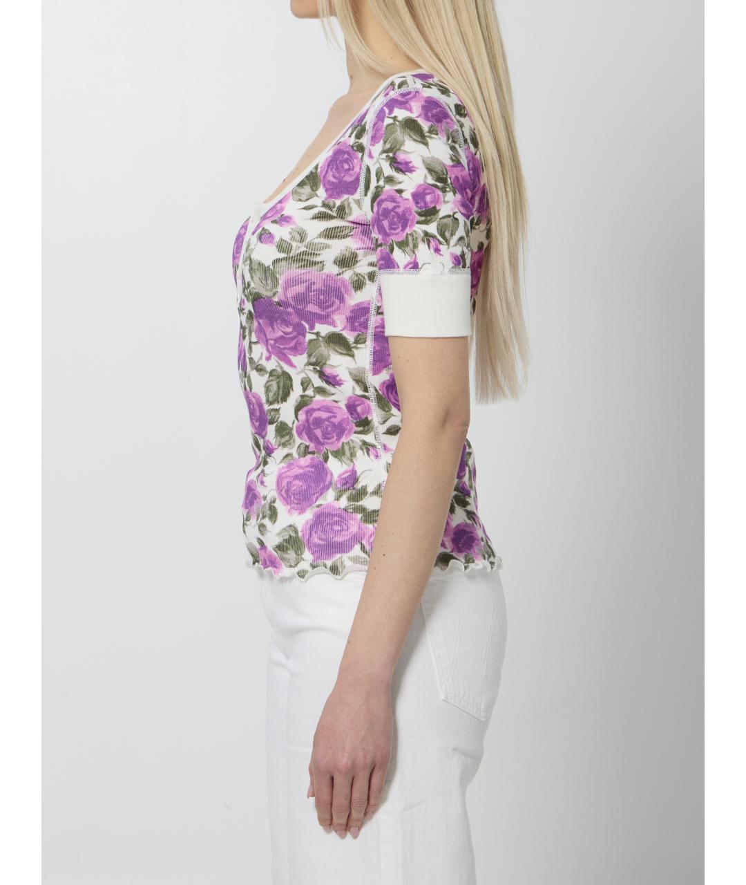 CHLOE Белая хлопковая футболка, фото 3