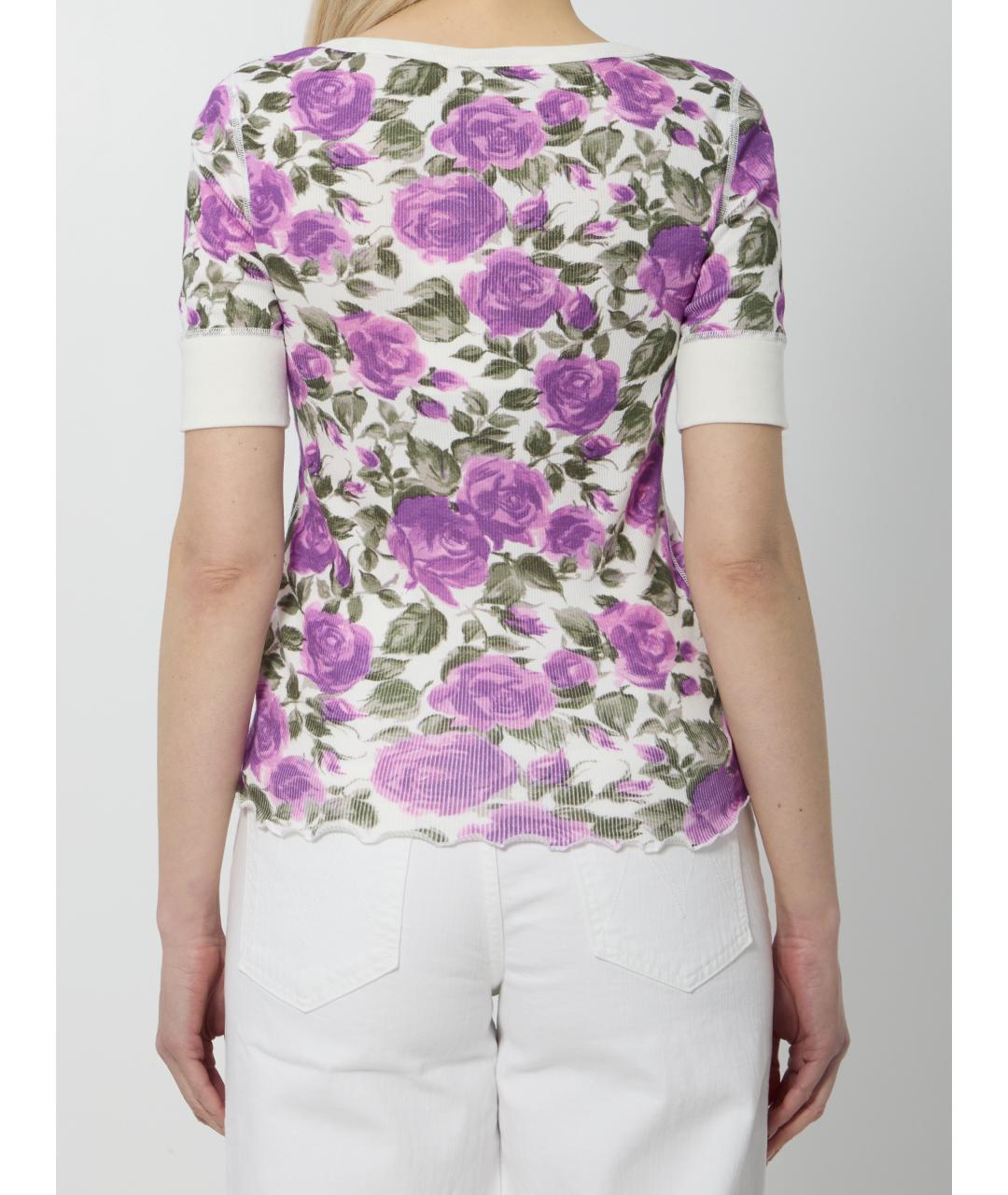 CHLOE Белая хлопковая футболка, фото 4