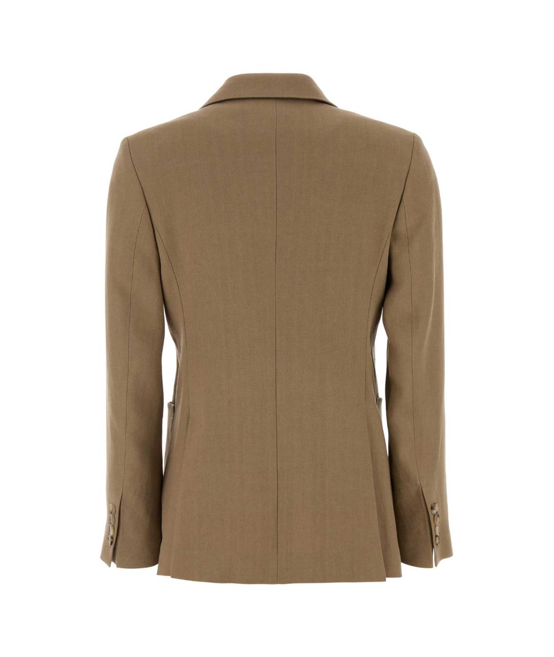 MAX MARA Бежевый жакет/пиджак, фото 2