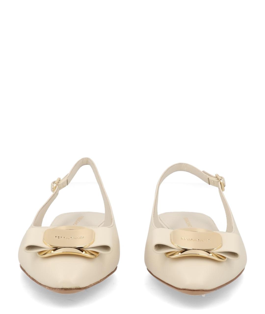 FERRAGAMO Кожаные балетки, фото 3