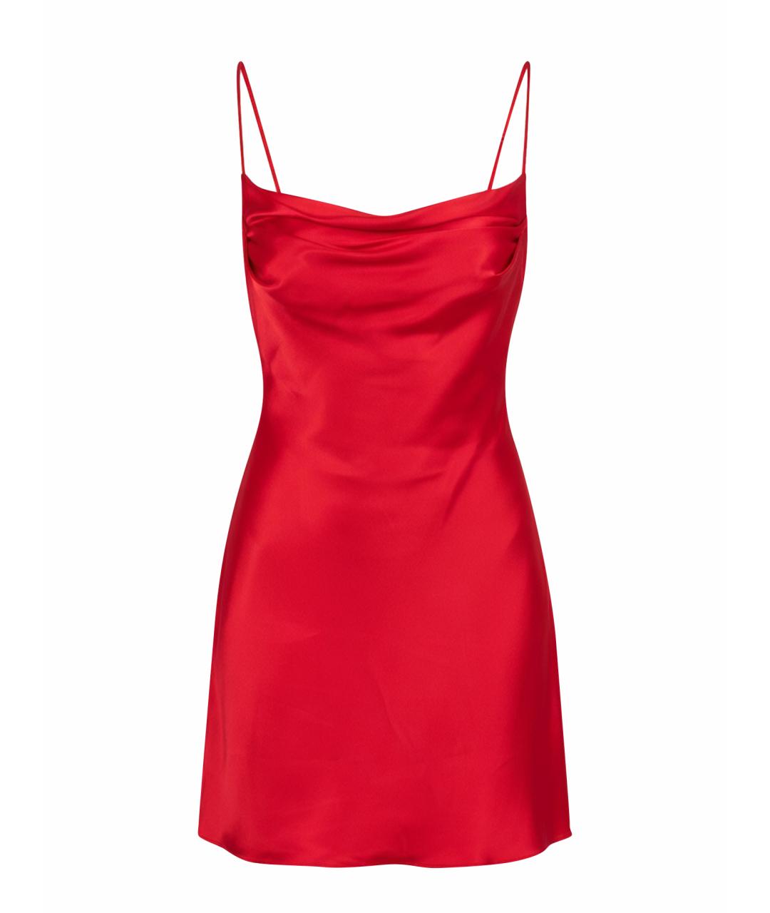 BALMAIN Фуксия вискозное повседневное платье, фото 1