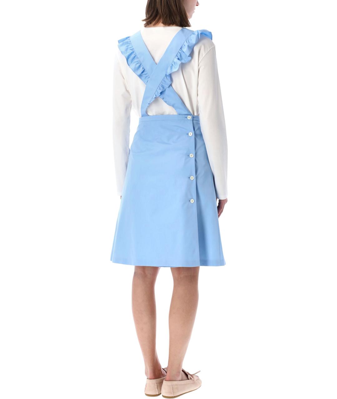 MIU MIU Хлопковое повседневное платье, фото 2