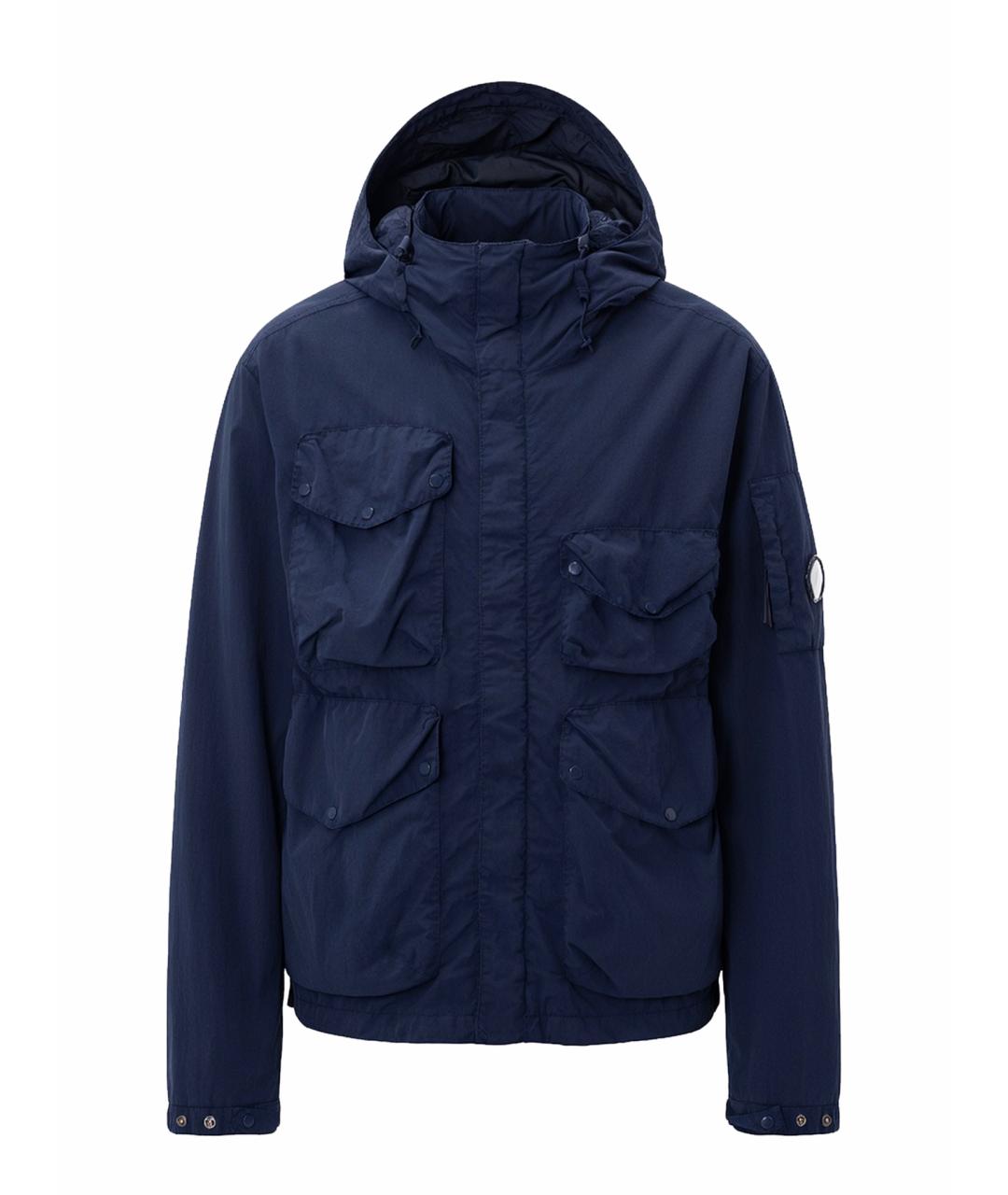 CP COMPANY Синяя полиамидовая куртка, фото 1
