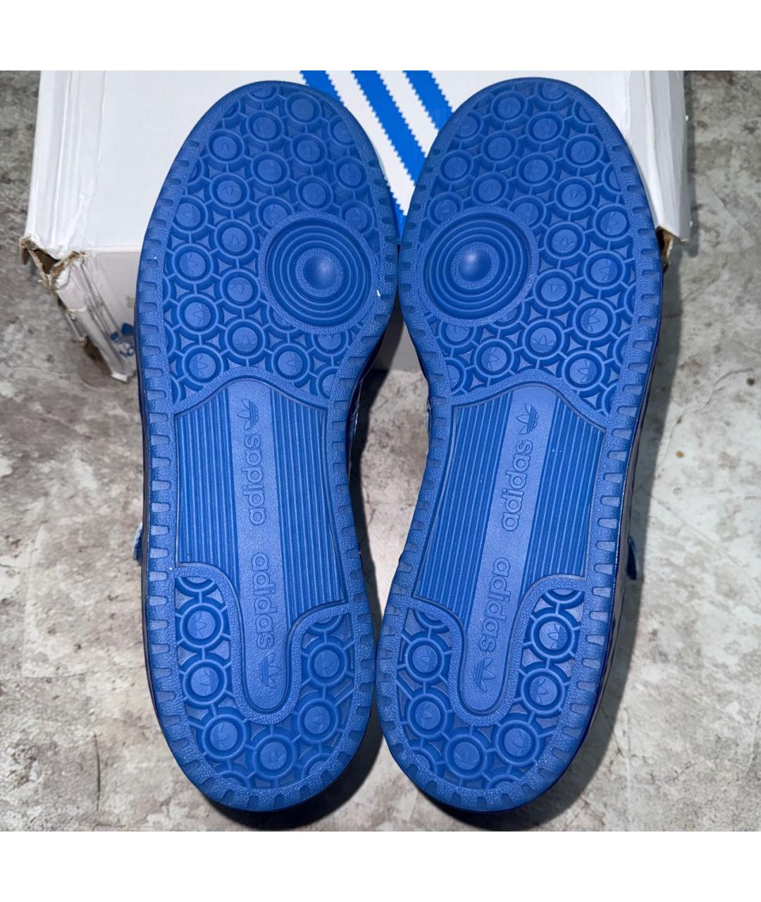 ADIDAS Синие высокие кроссовки / кеды, фото 5
