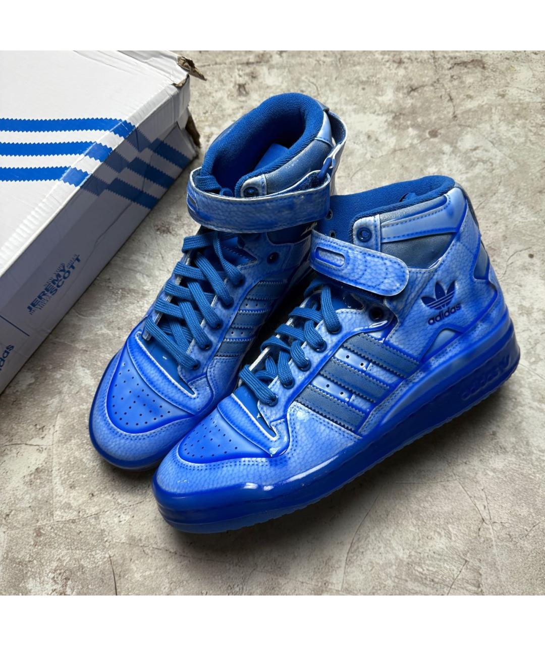 ADIDAS Синие высокие кроссовки / кеды, фото 8