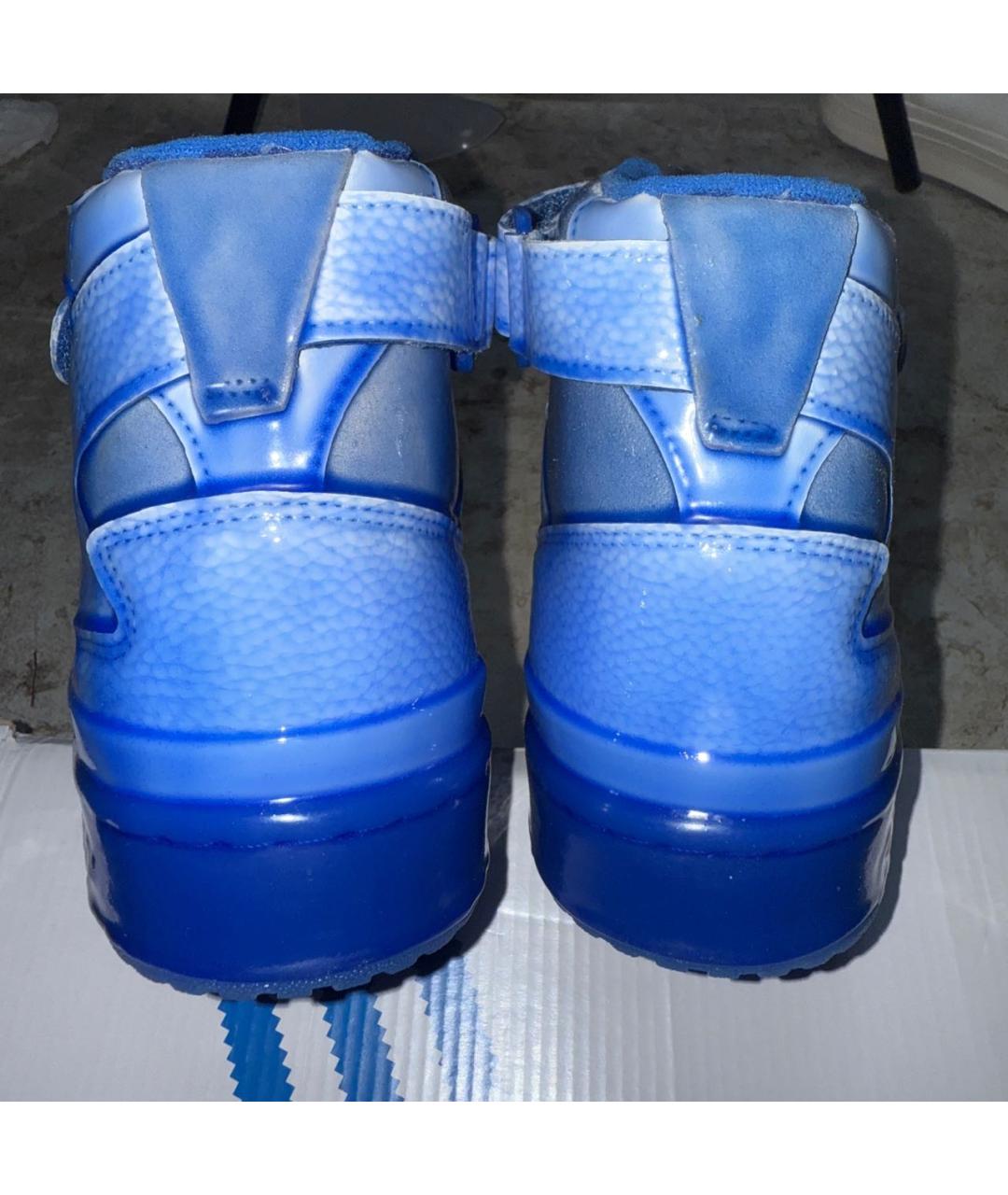ADIDAS Синие высокие кроссовки / кеды, фото 4