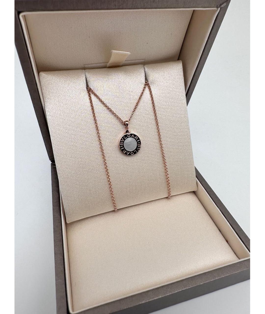 BVLGARI Золотое колье из розового золота, фото 3