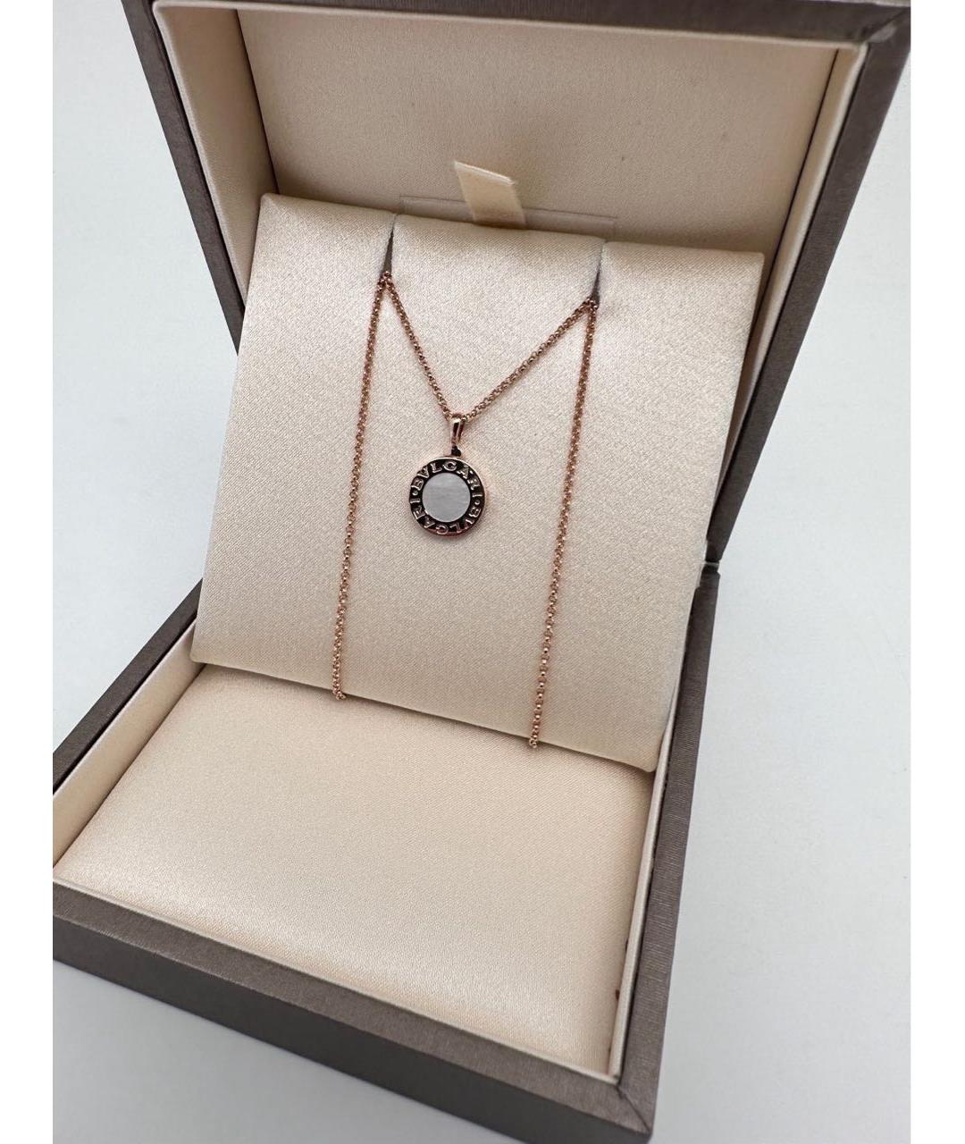 BVLGARI Золотое колье из розового золота, фото 4