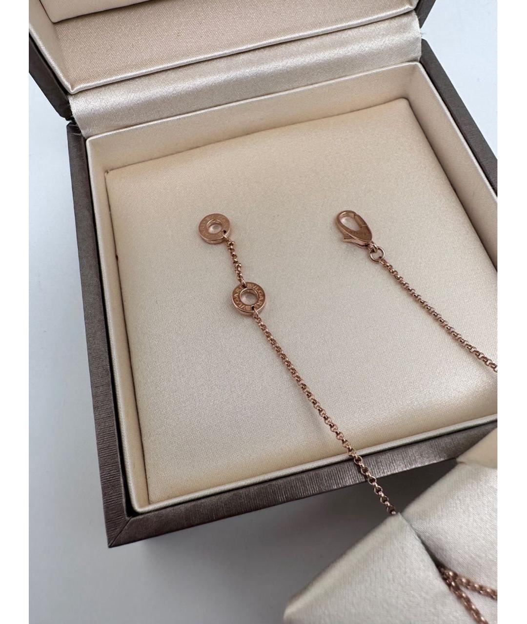 BVLGARI Золотое колье из розового золота, фото 6