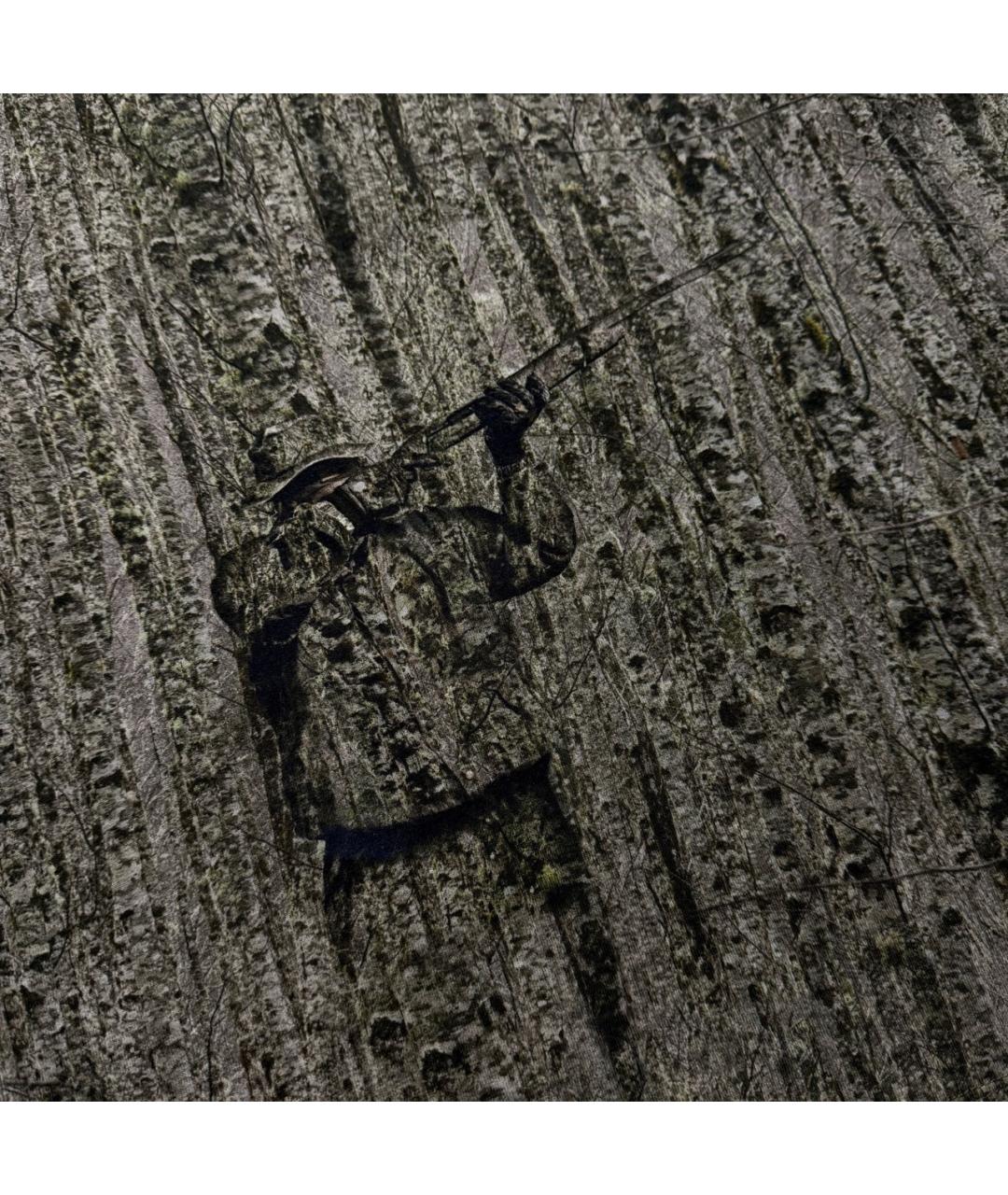 OFF-WHITE Хаки хлопковая футболка, фото 4