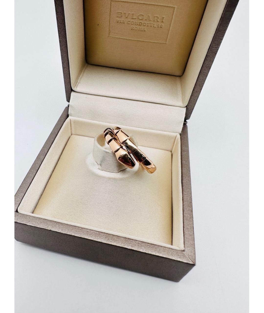 BVLGARI Золотое кольцо из розового золота, фото 4
