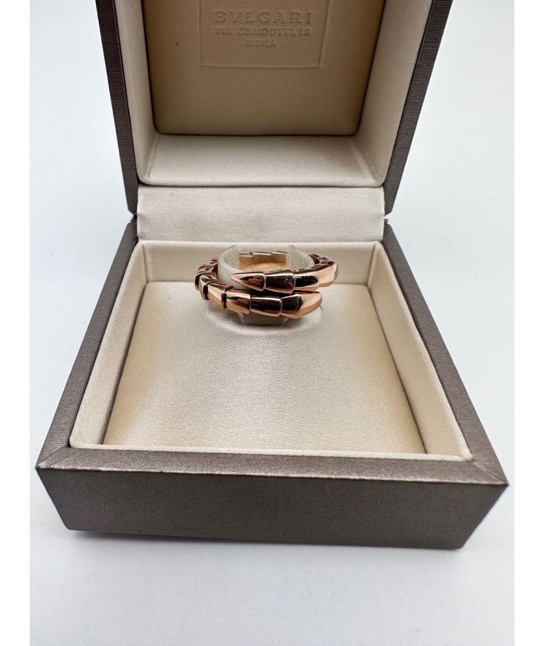 BVLGARI Золотое кольцо из розового золота, фото 2
