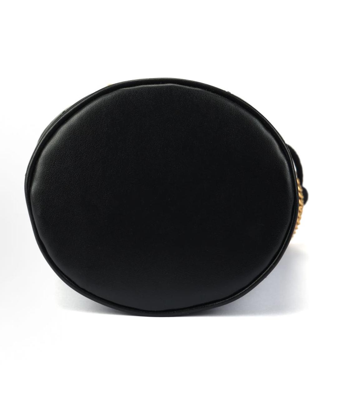 GUCCI Черная кожаная сумка через плечо, фото 3