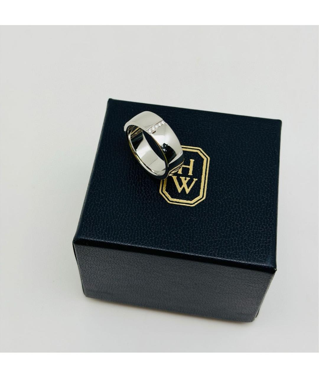 Harry Winston Серебряное кольцо из белого золота, фото 6
