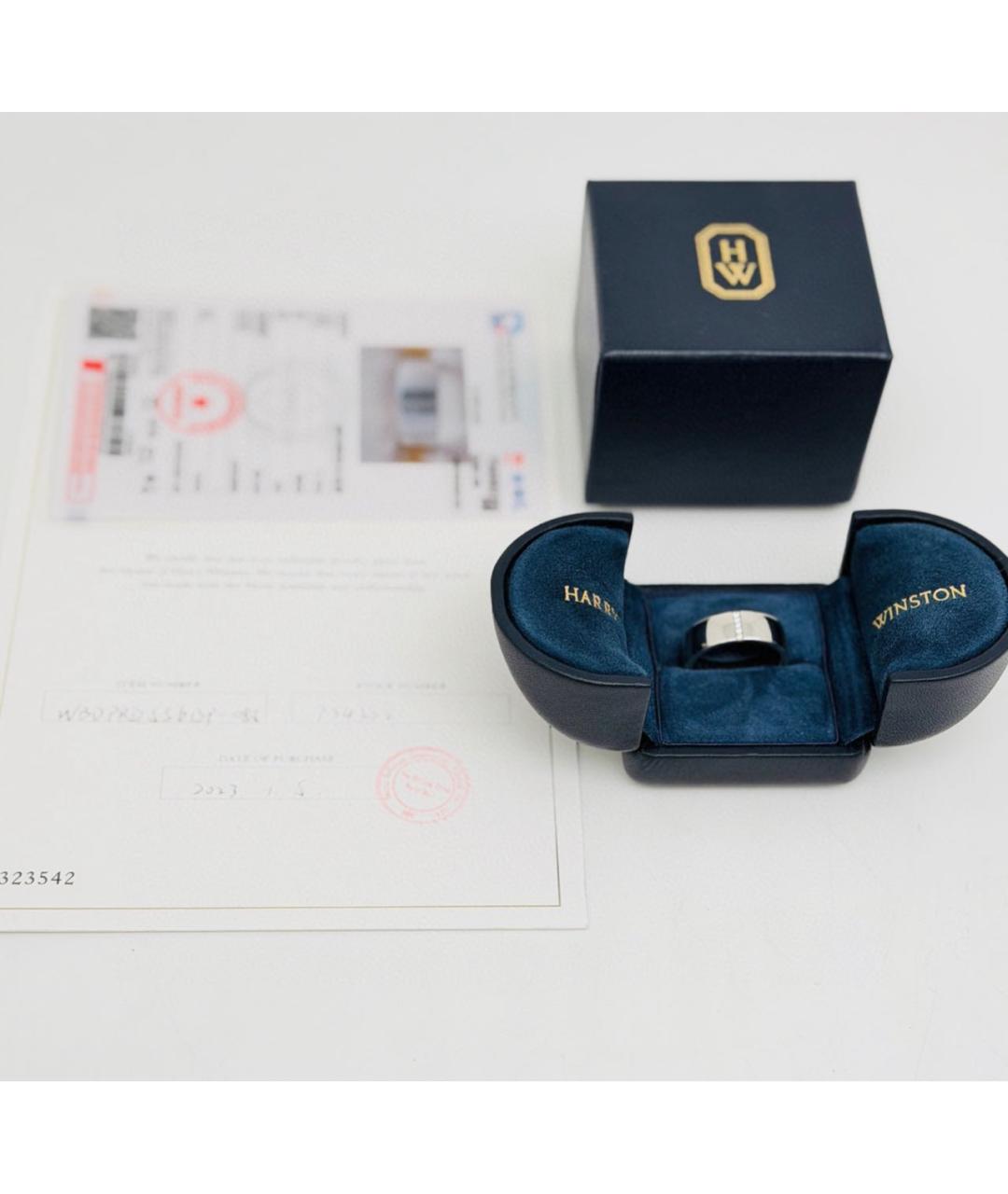 Harry Winston Серебряное кольцо из белого золота, фото 8