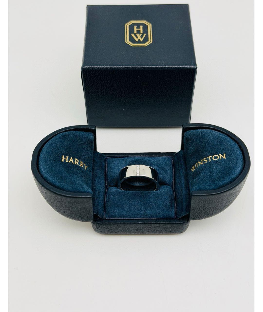 Harry Winston Серебряное кольцо из белого золота, фото 2