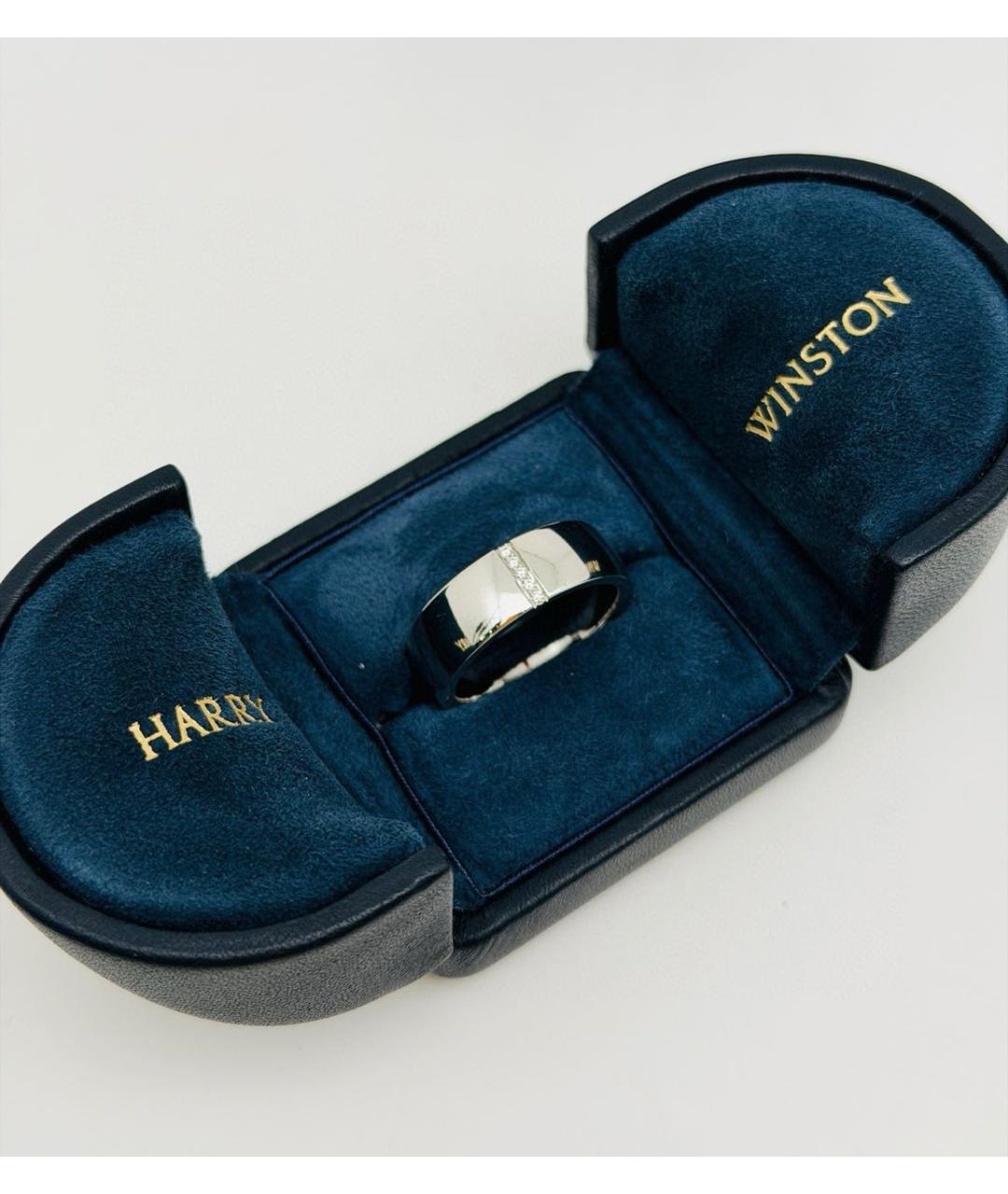 Harry Winston Серебряное кольцо из белого золота, фото 5