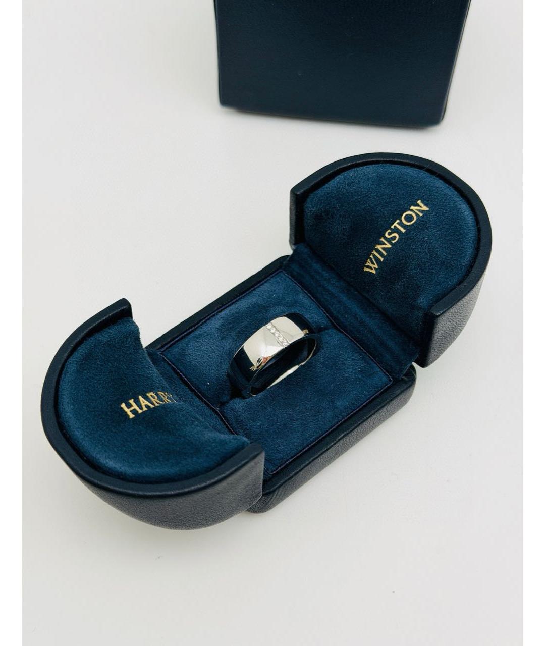 Harry Winston Серебряное кольцо из белого золота, фото 3