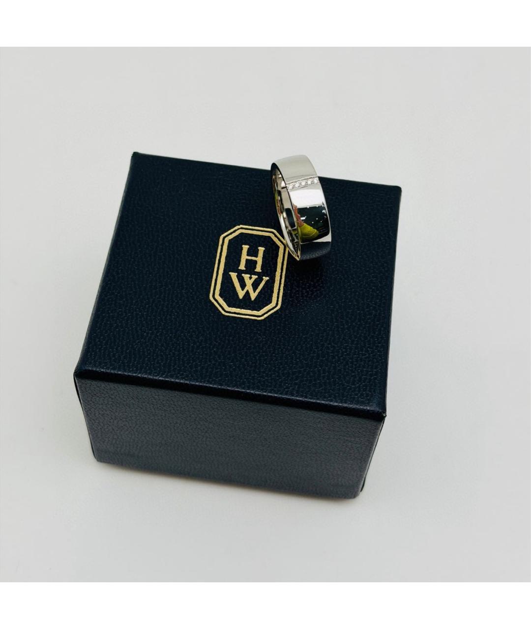 Harry Winston Серебряное кольцо из белого золота, фото 7