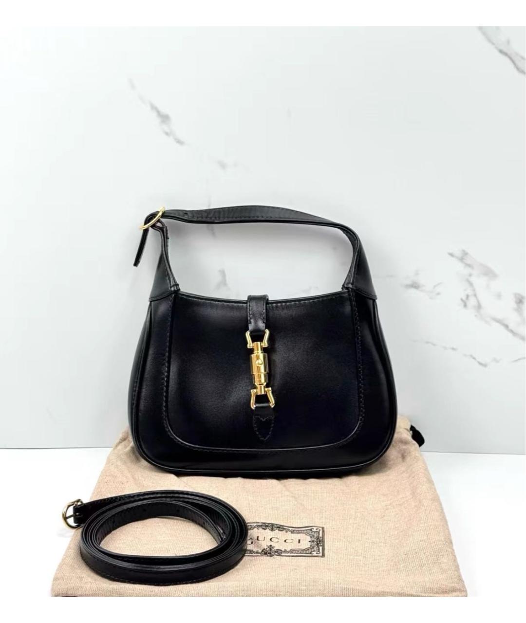 GUCCI Черная сумка с короткими ручками, фото 5