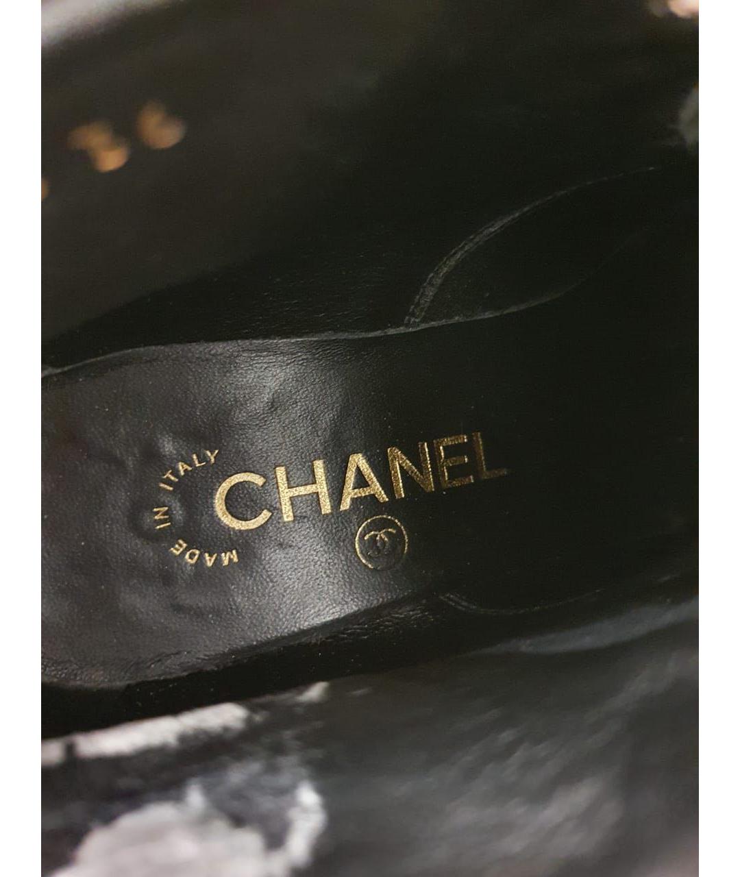 CHANEL Замшевые ботильоны, фото 6