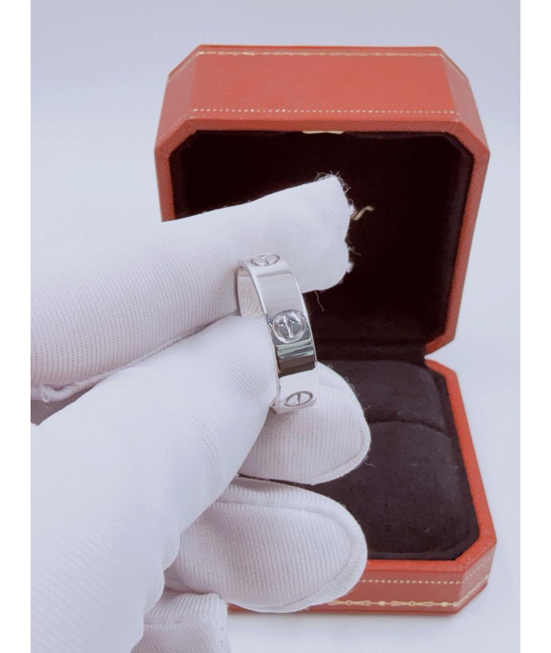CARTIER Серебряное кольцо из белого золота, фото 3