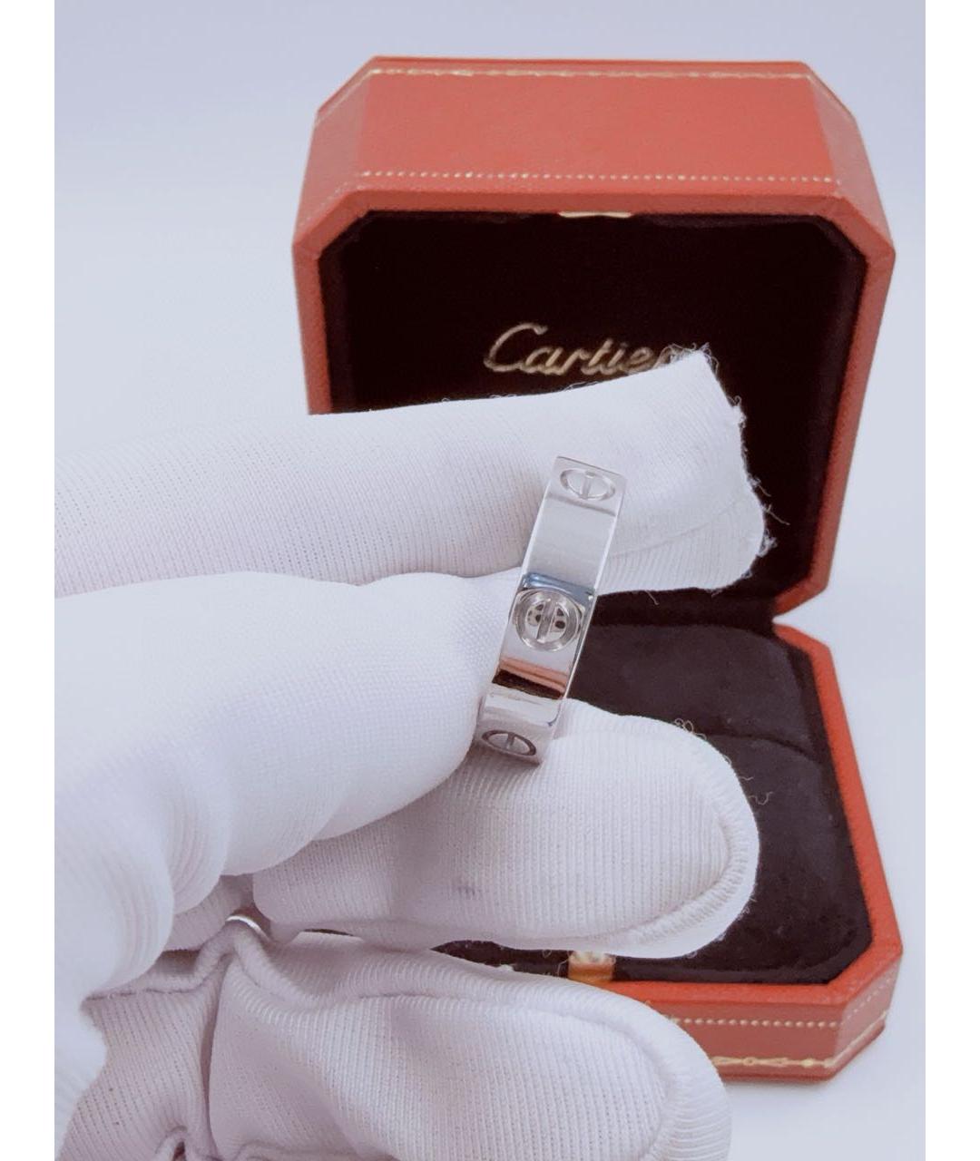 CARTIER Серебряное кольцо из белого золота, фото 4