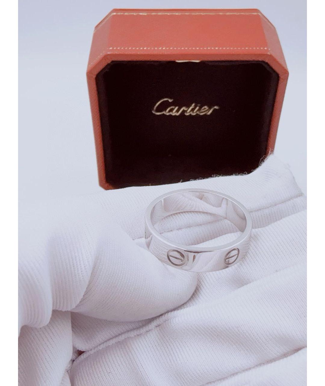 CARTIER Серебряное кольцо из белого золота, фото 5