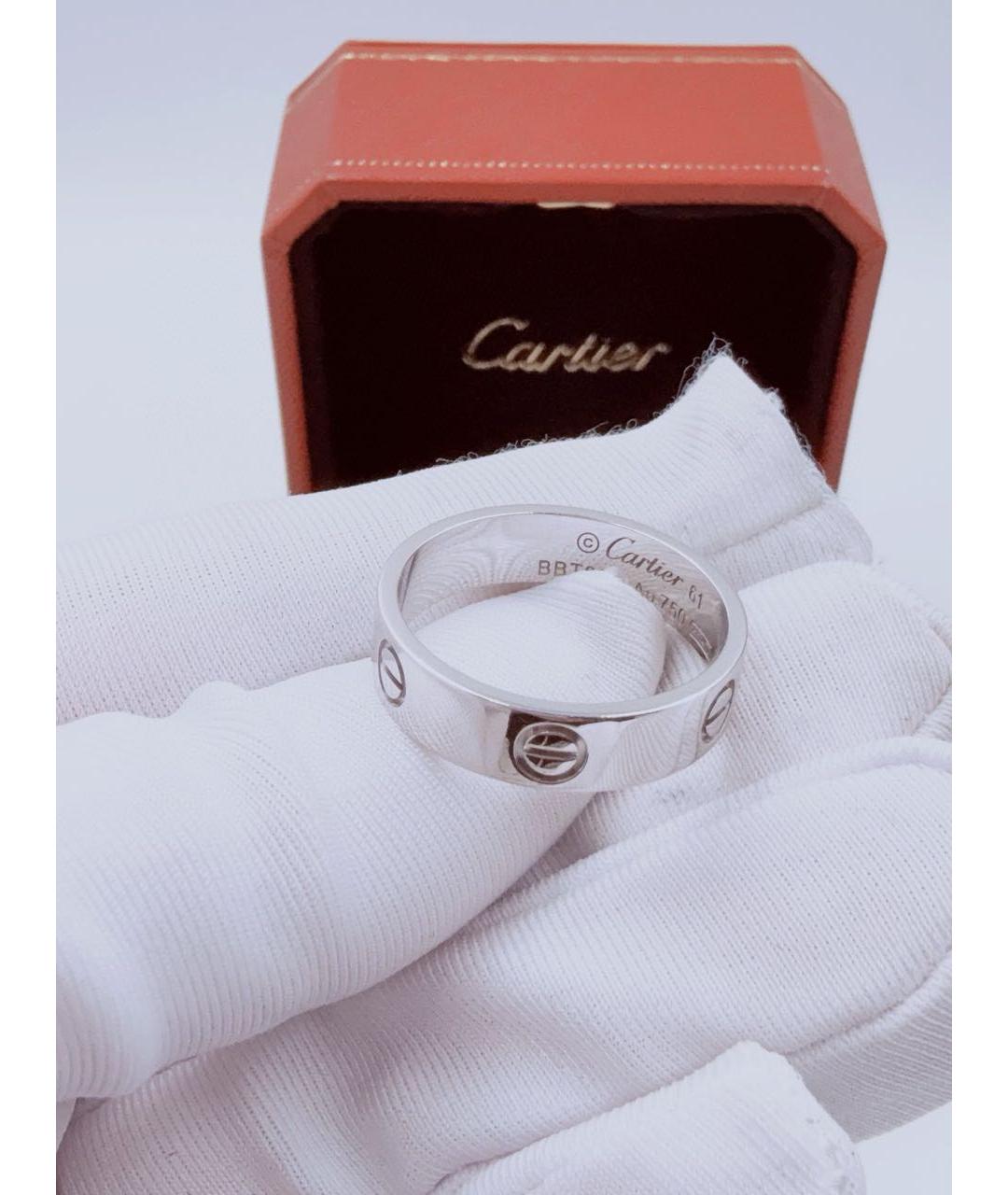 CARTIER Серебряное кольцо из белого золота, фото 6