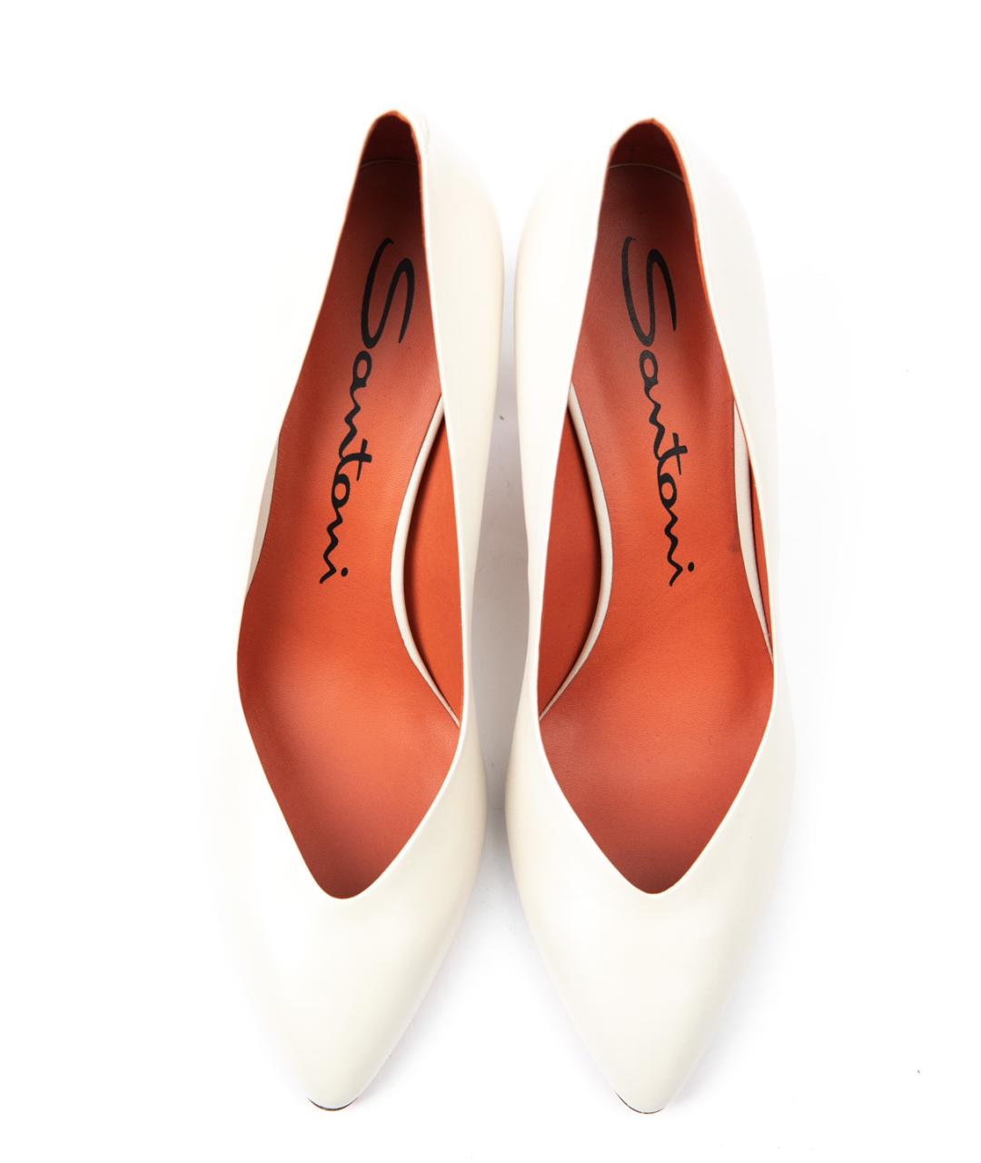 SANTONI Кожаные туфли, фото 4