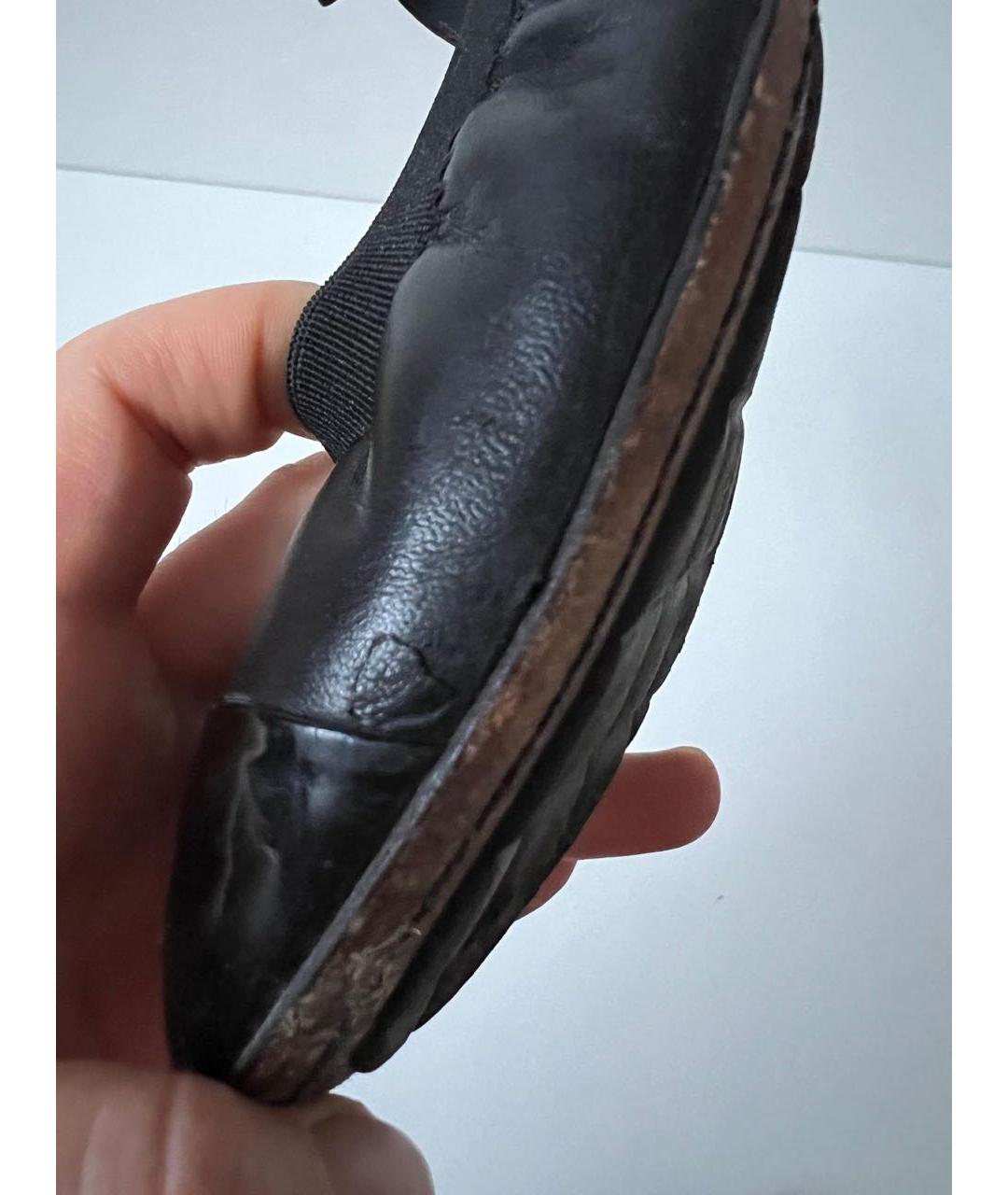 CHANEL Черные балетки, фото 8