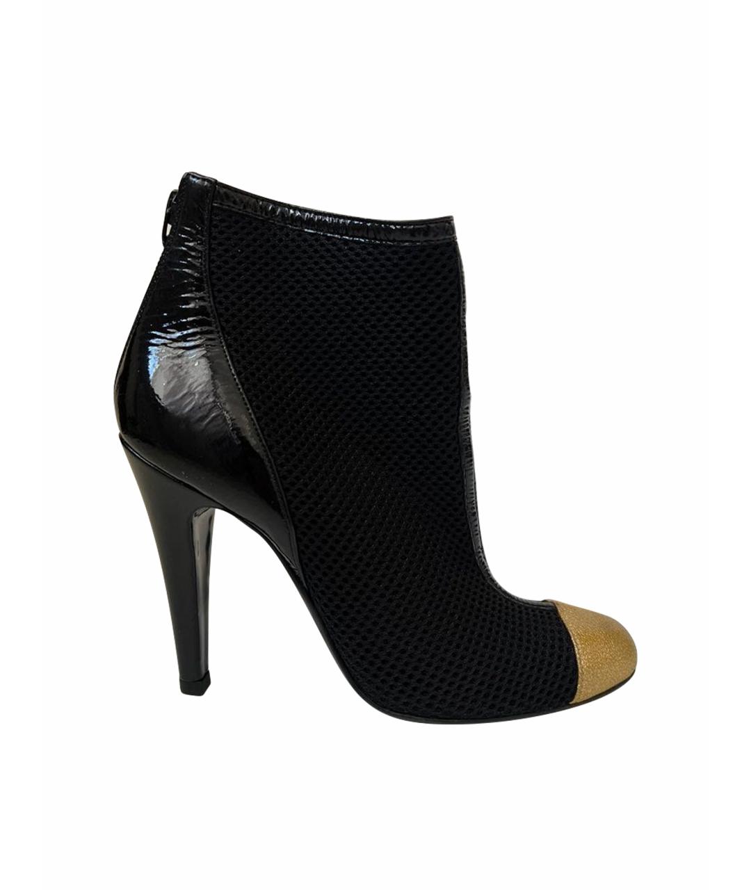 CHANEL Черные ботильоны, фото 1