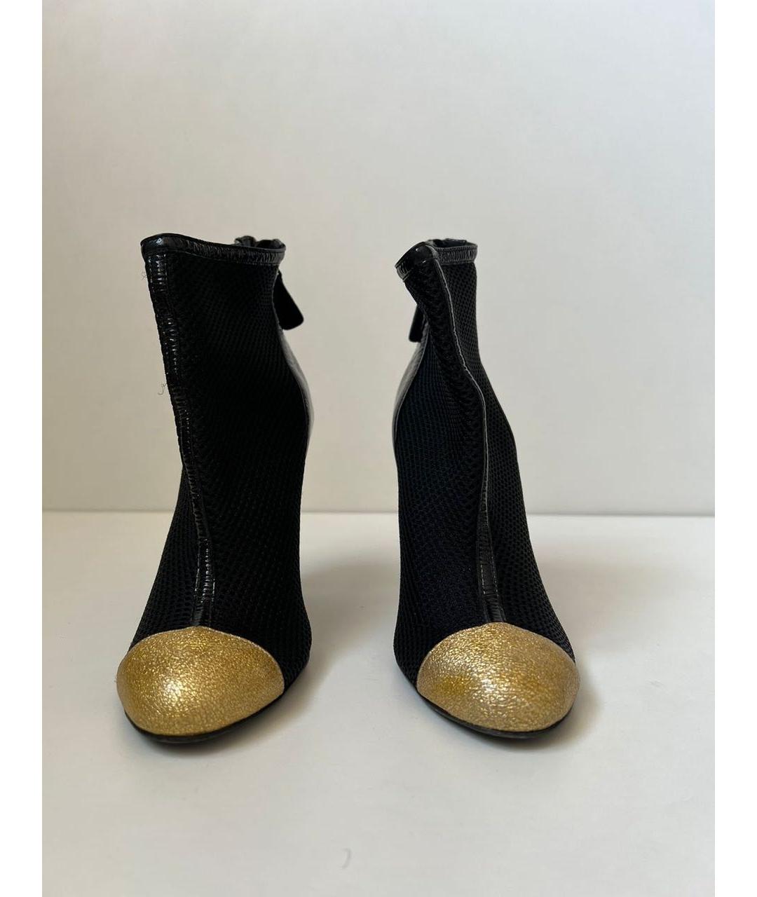 CHANEL Черные ботильоны, фото 2