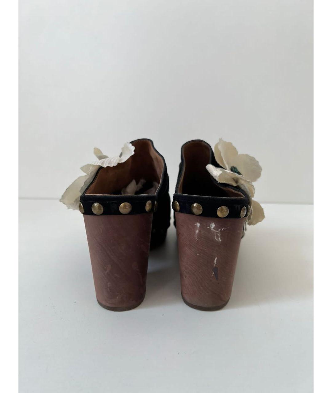 CHANEL Черные мюли, фото 4