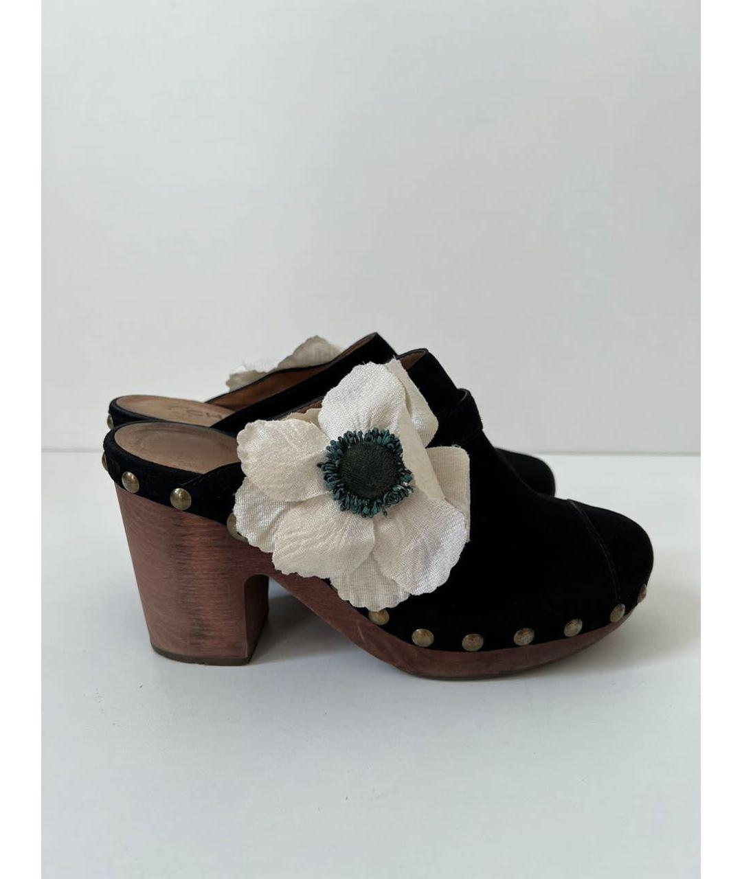 CHANEL Черные мюли, фото 9