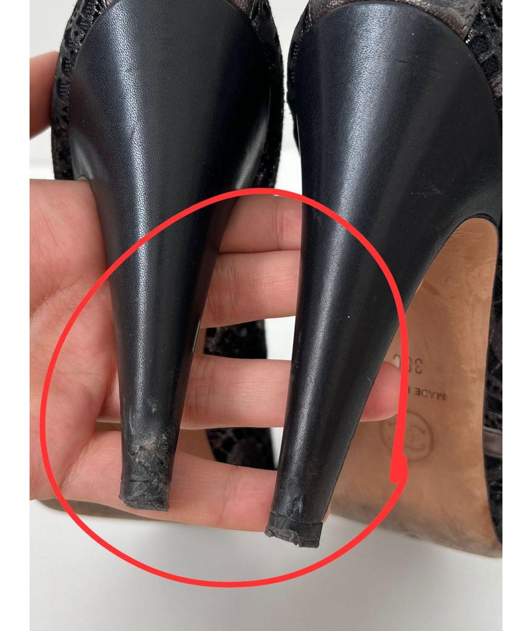CHANEL Черные ботильоны, фото 8