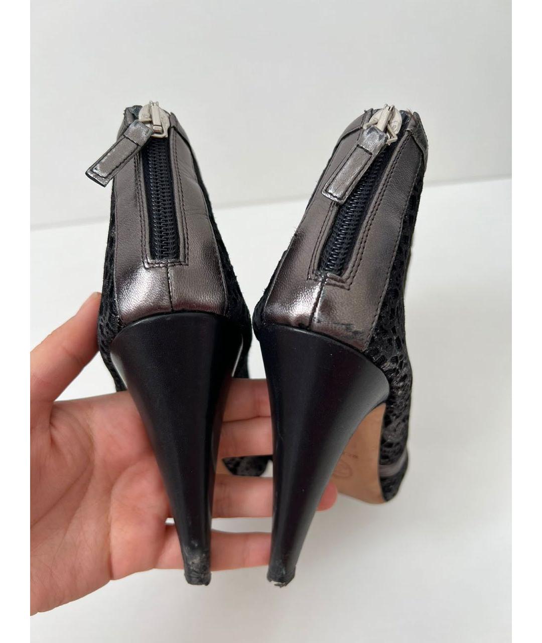CHANEL Черные ботильоны, фото 4