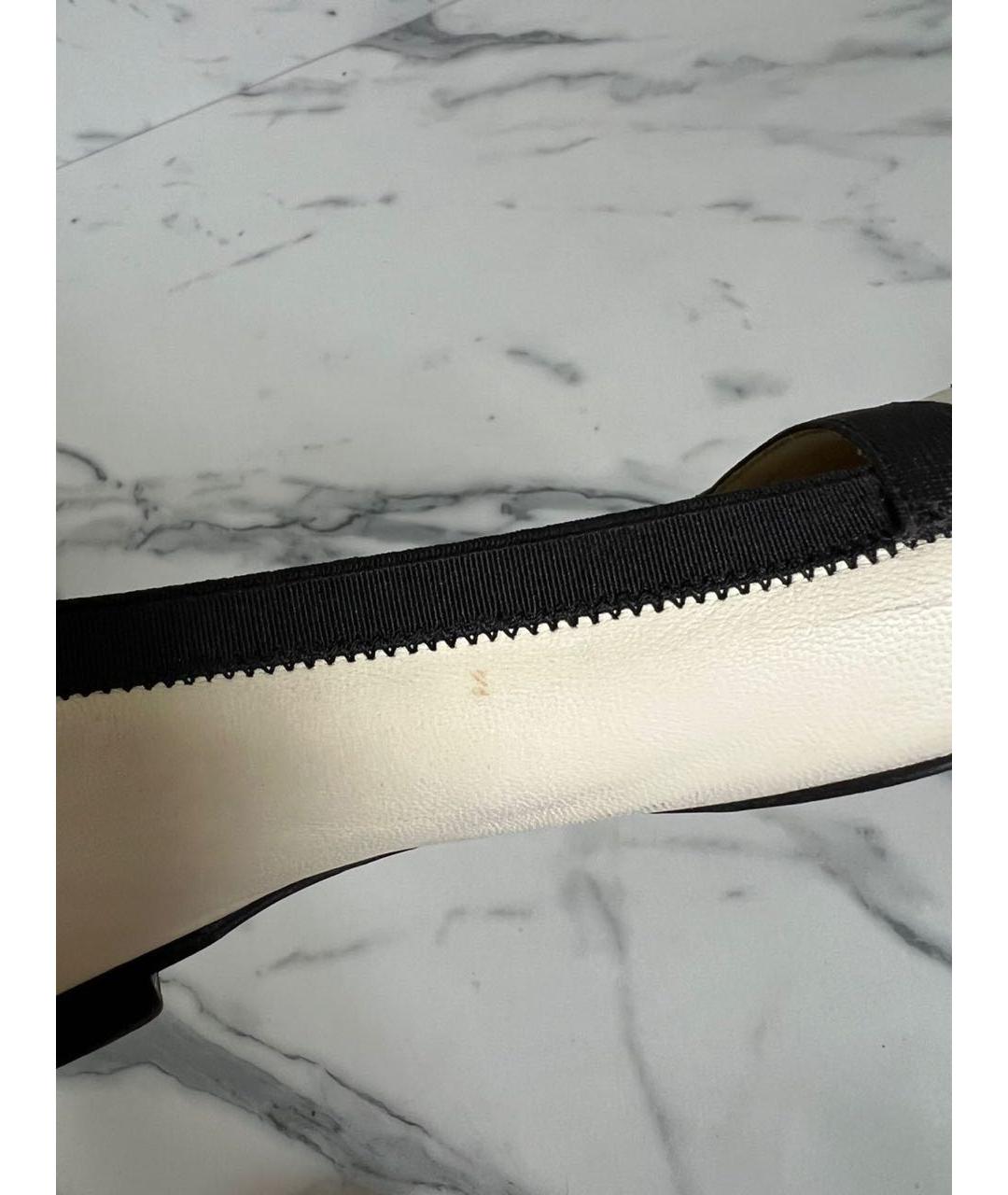 CHANEL Бежевые кожаные балетки, фото 5