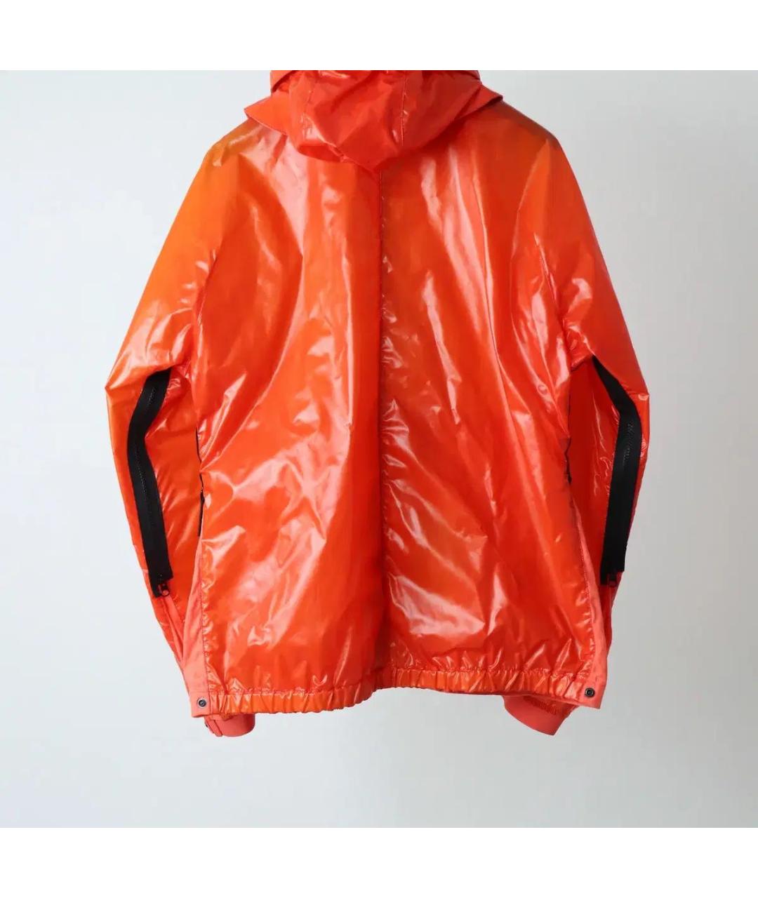 STONE ISLAND Оранжевая полиуретановая куртка, фото 3