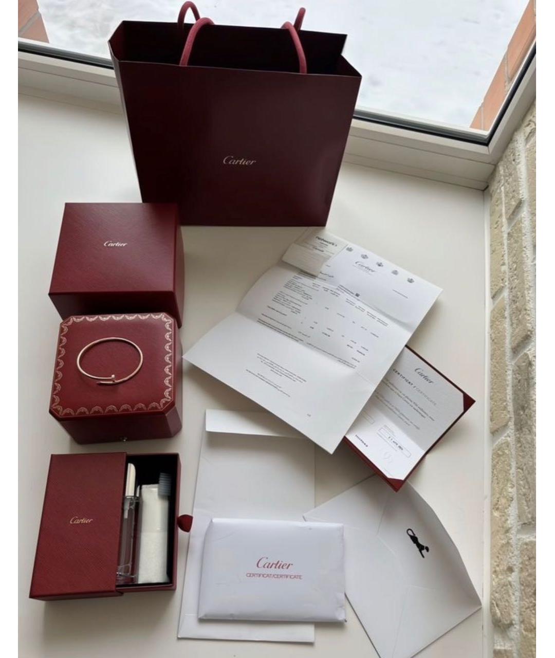 CARTIER Розовый браслет из розового золота, фото 4