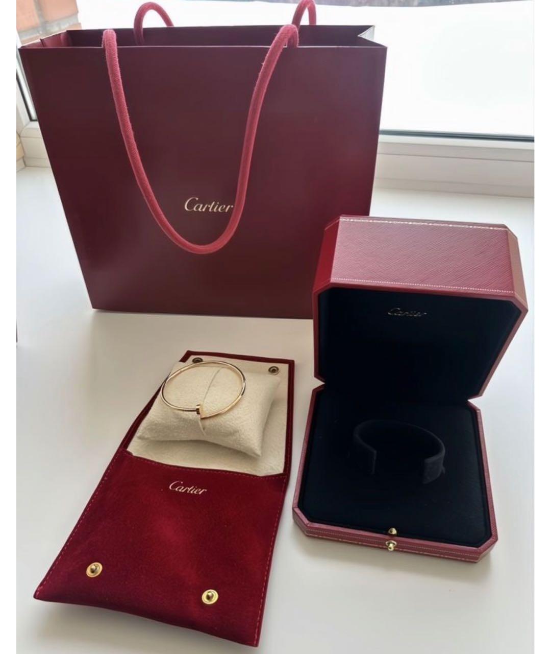 CARTIER Розовый браслет из розового золота, фото 2