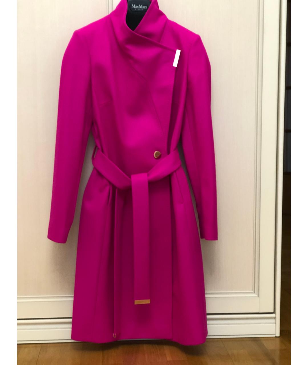 The coat Фуксия шерстяное пальто, фото 2