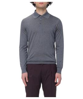 BRUNELLO CUCINELLI Поло с длинным рукавом