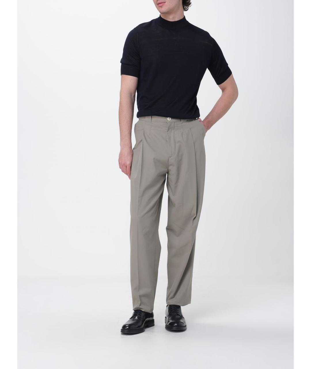 BRUNELLO CUCINELLI Синяя футболка, фото 2