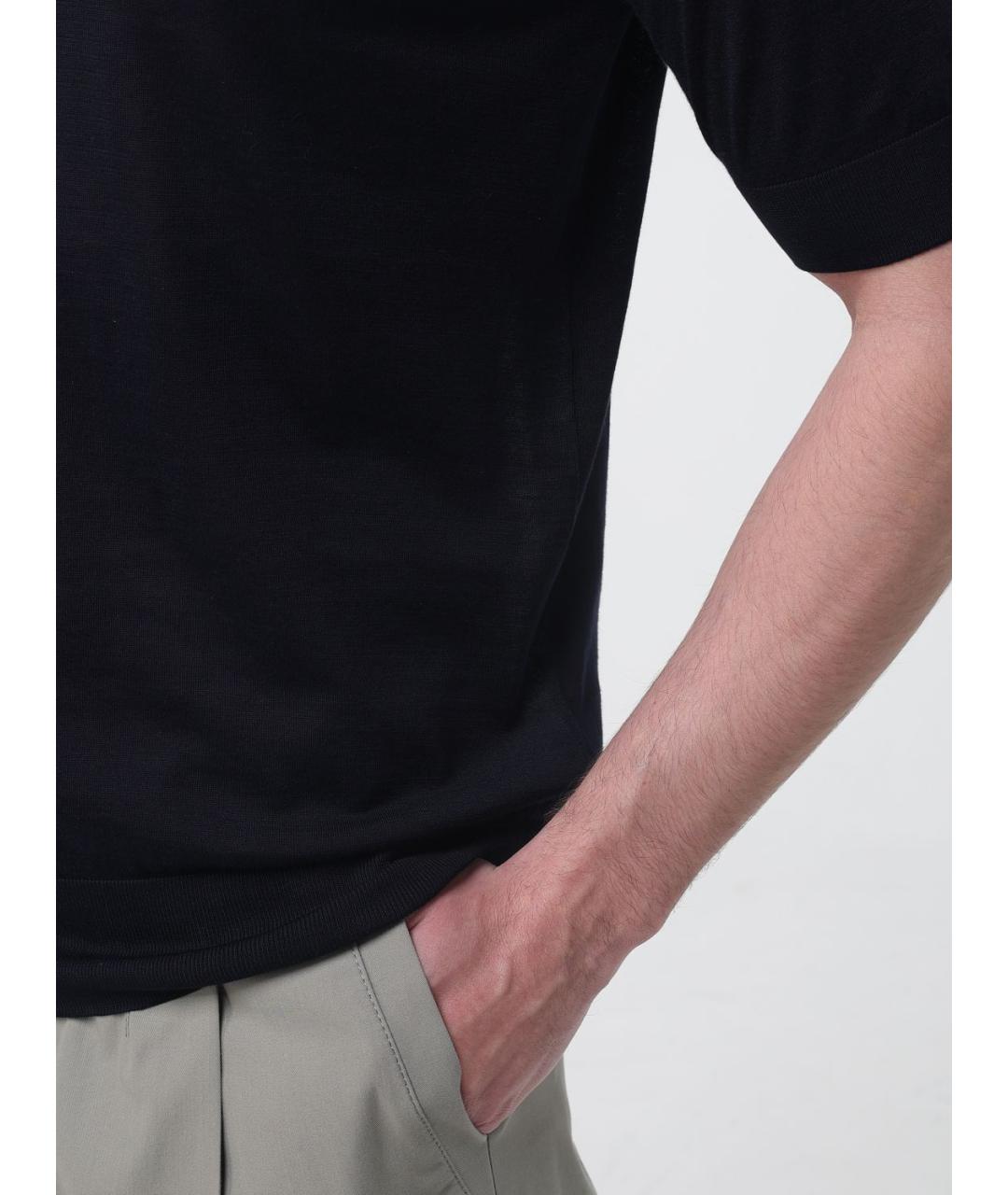 BRUNELLO CUCINELLI Синяя футболка, фото 5