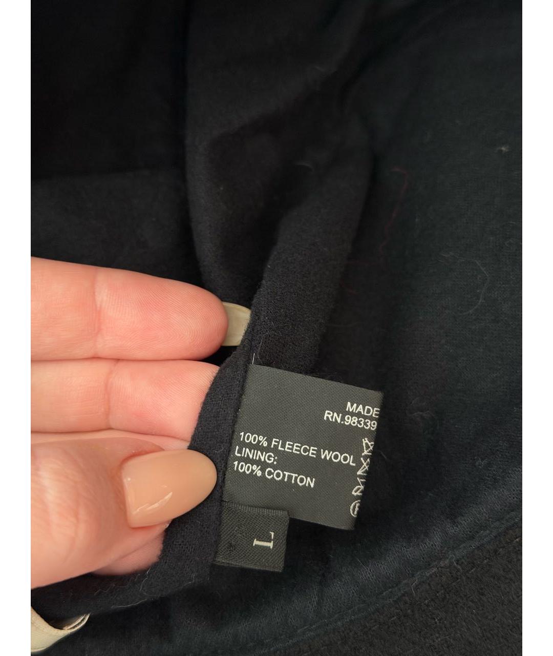 PRADA Черная шерстяная шляпа, фото 6